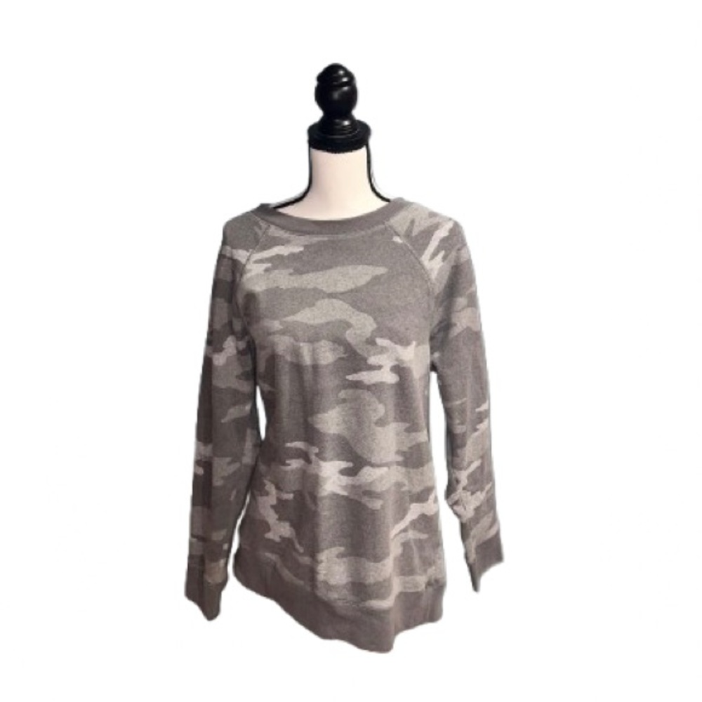 American eagle- camo crewneck - Picture 1 of 5